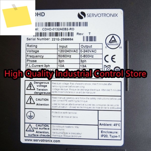 CDHD-0132AAF1-RO 새 제품 박스 포함 서보 드라이버 제품 이미지