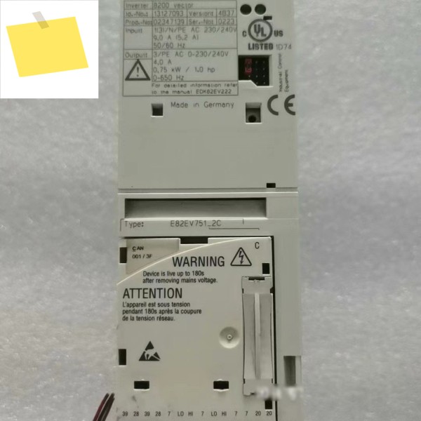 Lenze용 E82EV751-2C 8200 벡터 인버터 드라이브 제품 이미지