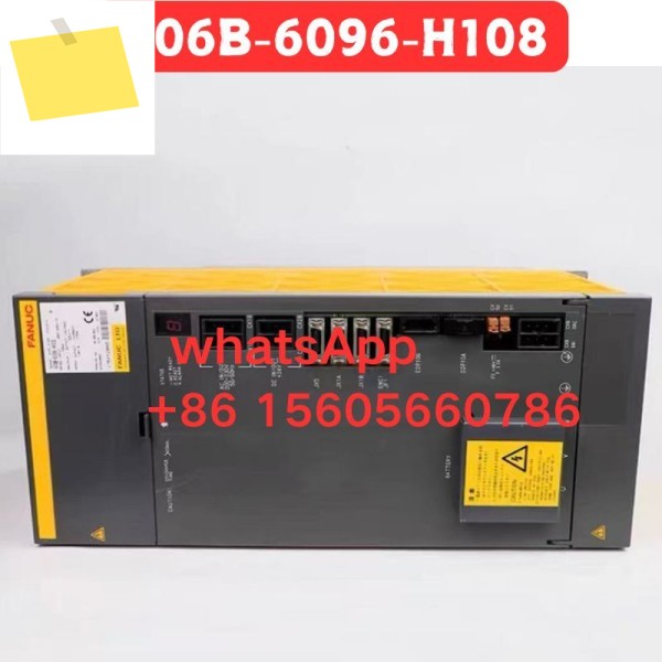 중고 드라이버 A06B-6096-H108 기능 테스트 완료 제품 이미지