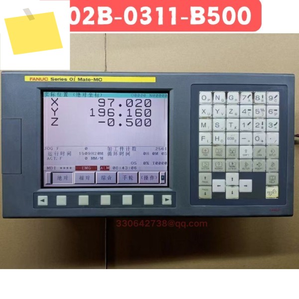 중고 FANUC A02B-0311-B500 A02B 0311 B500 0i Mate-MC 시스템 유닛 테스트 완료 제품 이미지
