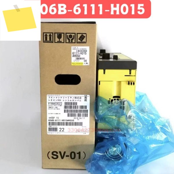 신품 Fanuc 서보 드라이버 A06B-6111-H015 # 550 제품 이미지