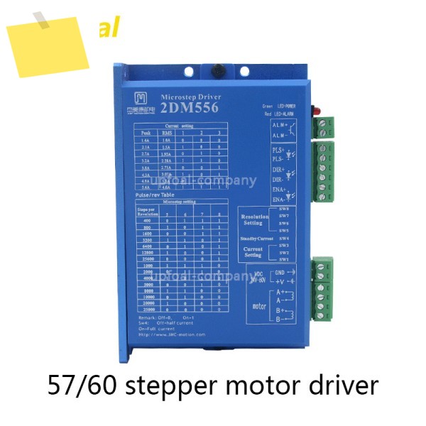 스테퍼 모터 드라이버.2DM556.DC 24-60V.57 60 모터용.3D 프린팅용 제품 이미지