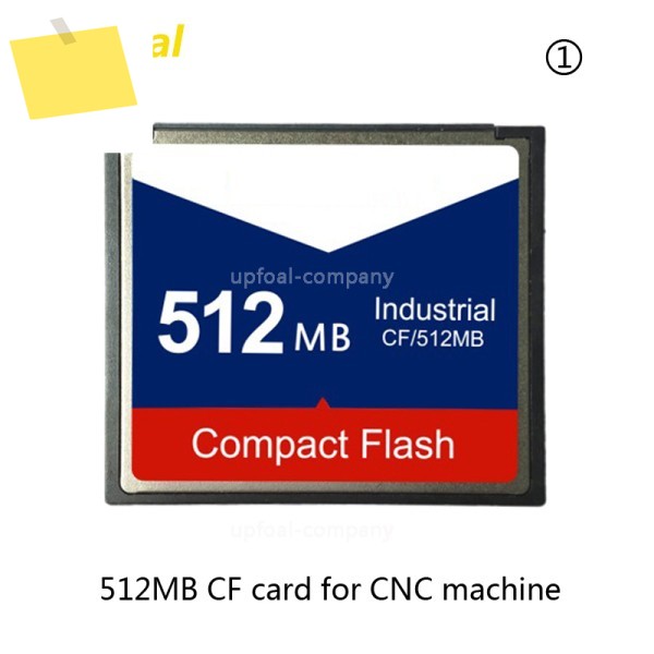 Fanuc Mitsubishi 산업용 등급 CF 카드 CNC 공작 기계 머시닝 센터 저장 메모리 512MB 제품 이미지