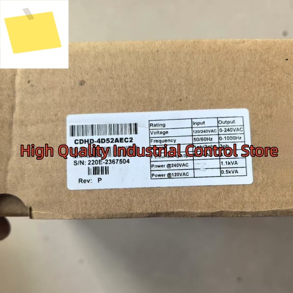 CDHD-4D52AEC2 서보 드라이버 신품 원본 제품 이미지