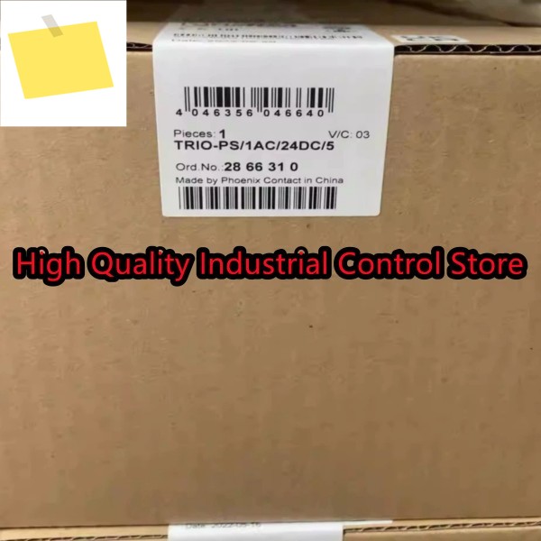 2866310 TRIO-PS1AC24DC5 24VDC 5Amp 전원 공급 장치 새 원본 제품 이미지