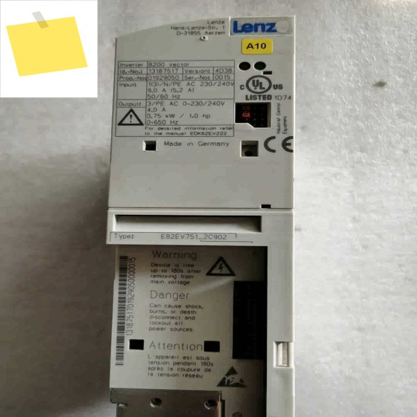 Lenze 0.75KW 220V용 E82EV751-2C902 인버터 제품 이미지