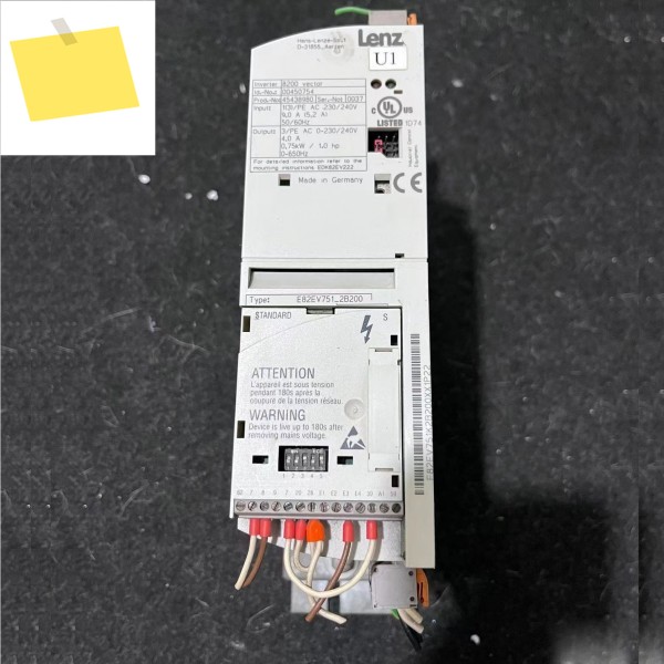 Lenze용 E82EV751-2B200 8200 벡터 인버터 0.75KW 드라이브 제품 이미지