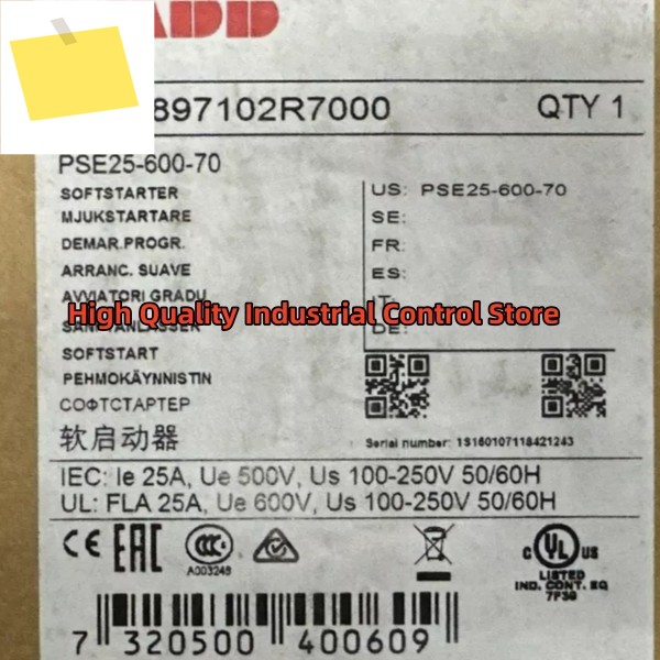 PSE30-600-70 15kw 소프트 스타터 새제품 제품 이미지