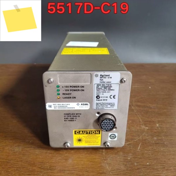 중고 5517D-C19 레이저 간섭계 기능 테스트는 정상이며 협의가 필요합니다. 입니다. 제품 이미지