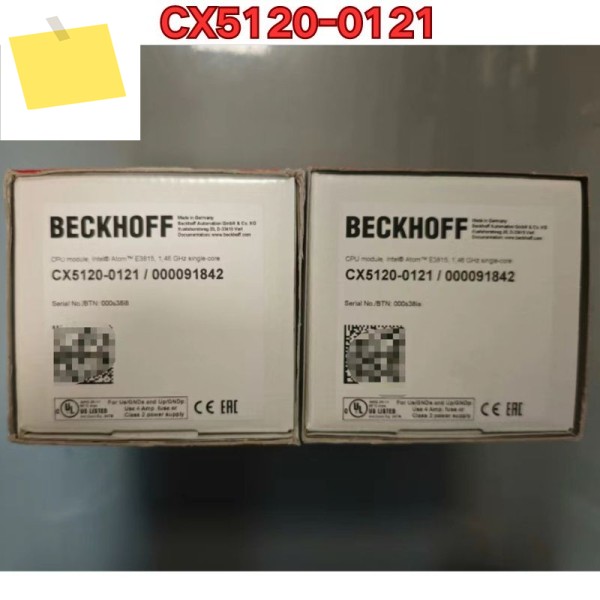 신품 Beckhoff 모듈 CX5120-0121 2025년 8월 제품 이미지