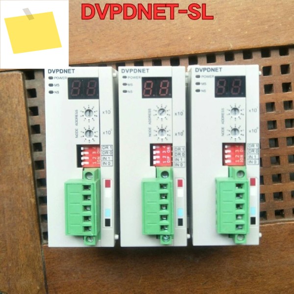 중고 PLC 모듈 DVPDNET-SL 기능 테스트는 정상입니다 제품 이미지