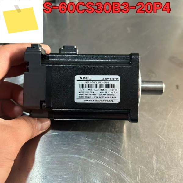중고 모터 MS6S-60CS30B3-20P4는 정상적으로 작동합니다. 2025년 제품 이미지