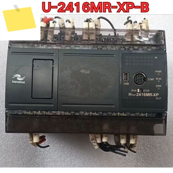 중고 PLC 모듈 H1U-2416MR-XP-B 기능 테스트는 정상입니다. 2025년 7월 최신 제품 이미지