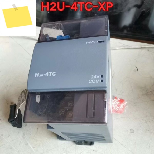 중고 PLC 모듈 H2U-4TC-XP 기능 테스트는 정상입니다. 2025년 7월 최신 제품 이미지