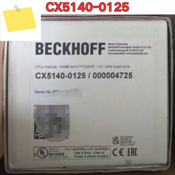 신품 PLC 모듈 CX5140-0125 2025년 8월 제품 이미지