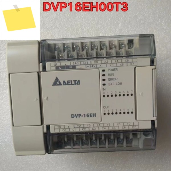 중고 PLC 모듈 DVP16EH00T3 기능 테스트는 정상입니다. 2025년 11월 최신 제품 이미지