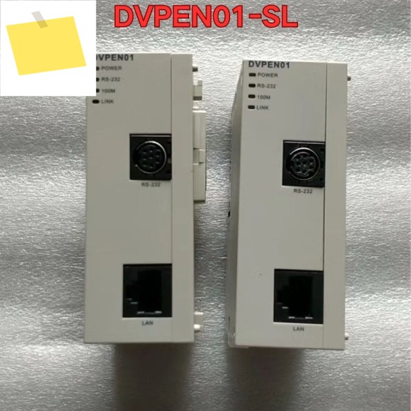 중고 PLC 모듈 DVPEN01-SL 기능 테스트는 정상입니다. 제품 이미지