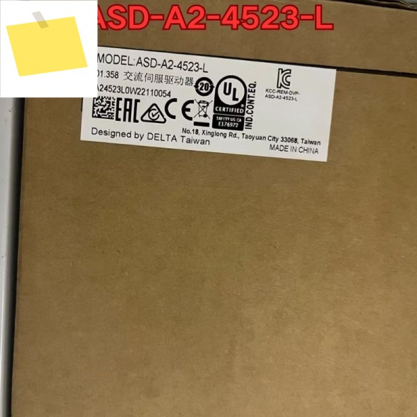 새제품 서보 드라이브 ASD-A2-4523-L 2025년 10월 제품 이미지