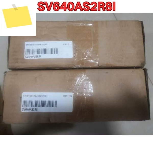 새제품 서보 드라이브 SV640AS2R8I 2025년 10월 제품 이미지