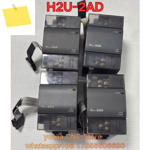 중고 PLC 모듈 H2U-2AD 기능 테스트는 정상입니다 제품 이미지