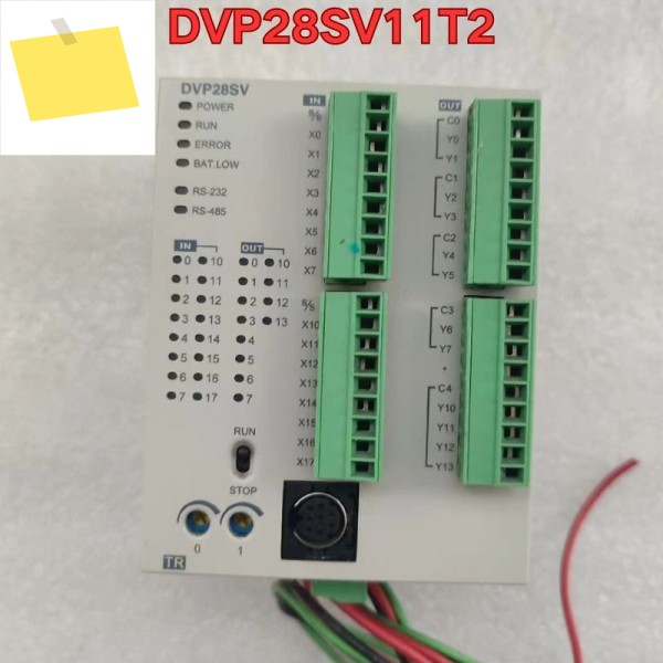 중고 PLC 모듈 DVP28SV11T2 기능 테스트는 정상입니다. . . 제품 이미지