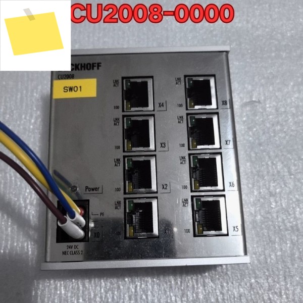 중고 스위치 모듈 CU2008-0000 기능 테스트는 정상입니다. 2025년 11월 제품 이미지