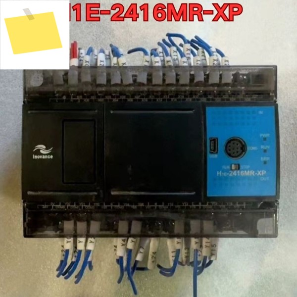 중고 PLC 모듈 H1E-2416MR-XP 기능 테스트는 정상입니다. 2025년 7월 최신 제품 이미지