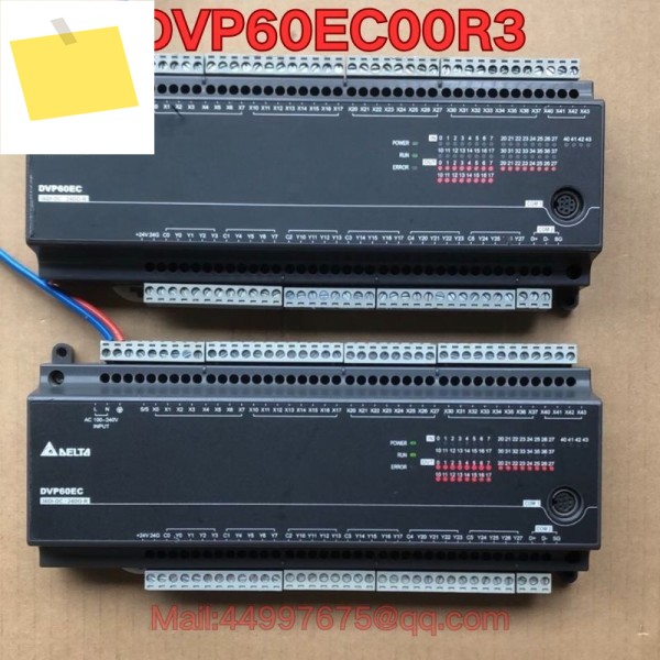 중고 PLC 모듈 DVP60EC00R3 기능 테스트는 정상입니다 제품 이미지
