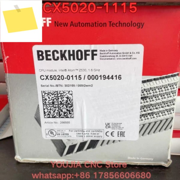 신품 CX5020-1115 PLC 호스트는 주문하기 전에 이 필요합니다. 제품 이미지