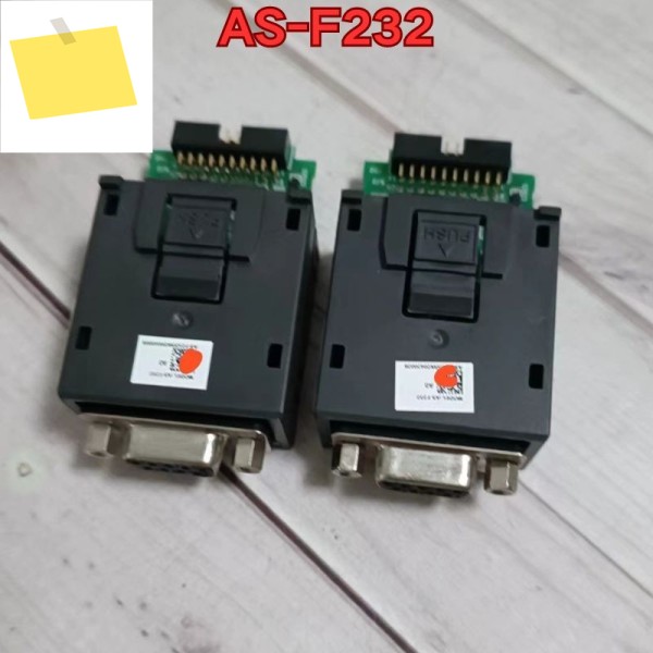 중고 PLC 모듈 AS-F232 기능 테스트는 정상입니다. 2025년 8월 최신 제품 이미지