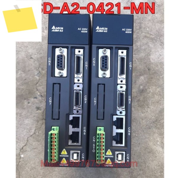 중고 서보 드라이브 ASD-A2-0421-MN 기계 테스트 완료됨 제품 이미지