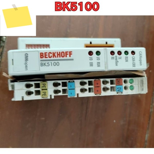 중고 PLC 모듈 BK5100 기능 테스트는 정상입니다. 2025년 11월 최신 제품 이미지