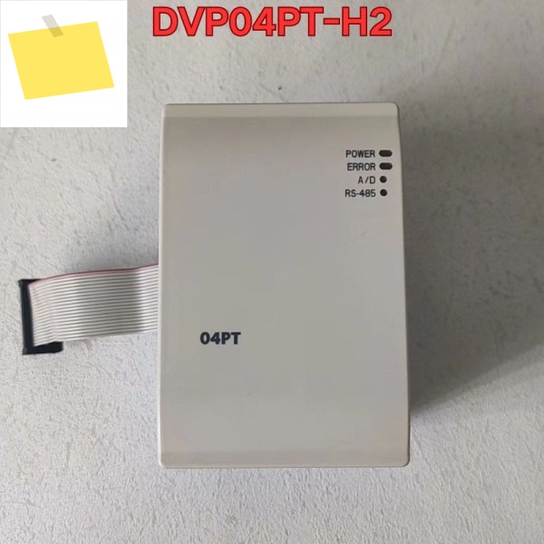 중고 PLC 온도 모듈 DVP04PT-H2 기능 테스트는 정상입니다. 2025년 10월 제품 이미지
