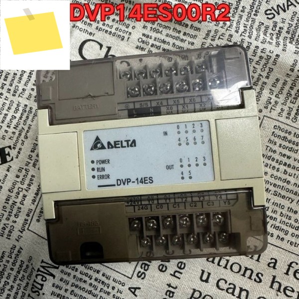 중고 PLC 모듈 DVP14ES00R2 기능 테스트는 정상입니다. 제품 이미지