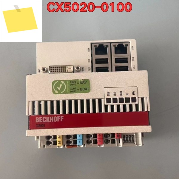 중고 PLC 모듈 CX5020-0100 기능 테스트는 정상입니다. 제품 이미지