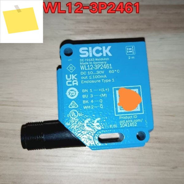 중고 센서 WL12-3P2461은 상태입니다. 최신 제품 이미지