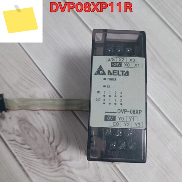 중고 PLC 모듈 DVP08XP11R 기능 테스트는 정상입니다. 최신 제품 이미지