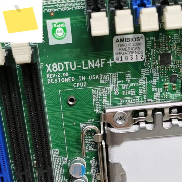 슈퍼마이크로 마더보드용 X8DTU-LN4F+ Xeon 프로세서 56005500 시리즈 82576 제품 이미지