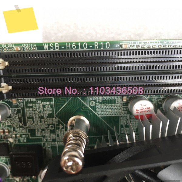 IEI 1155핀 듀얼 네트워크 카드 산업용 제어 마더보드 WSB-H610-R10용 제품 이미지