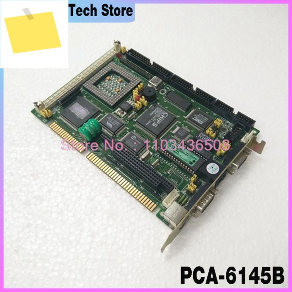네트워크 인터페이스 PCA-6145B45L REV.A1이 있는 Advantech 산업용 제어 마더보드용 원래 분해 기계 제품 이미지