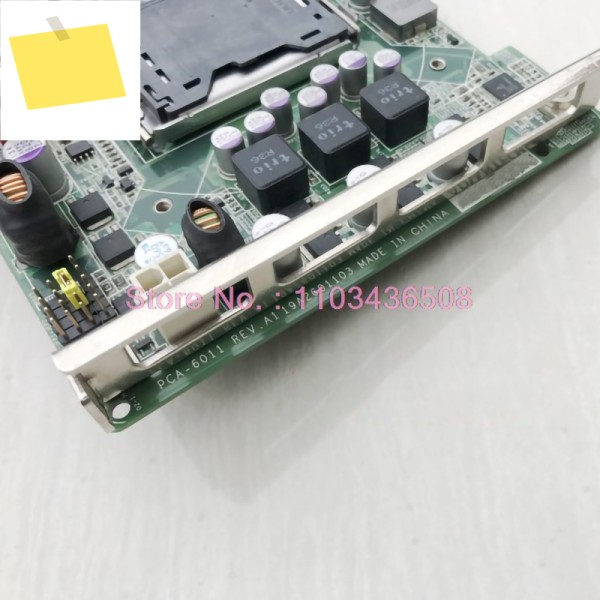 산업용 컴퓨터 마더보드 듀얼 네트워크 포트 PCA-6011 Rev.A1 제품 이미지