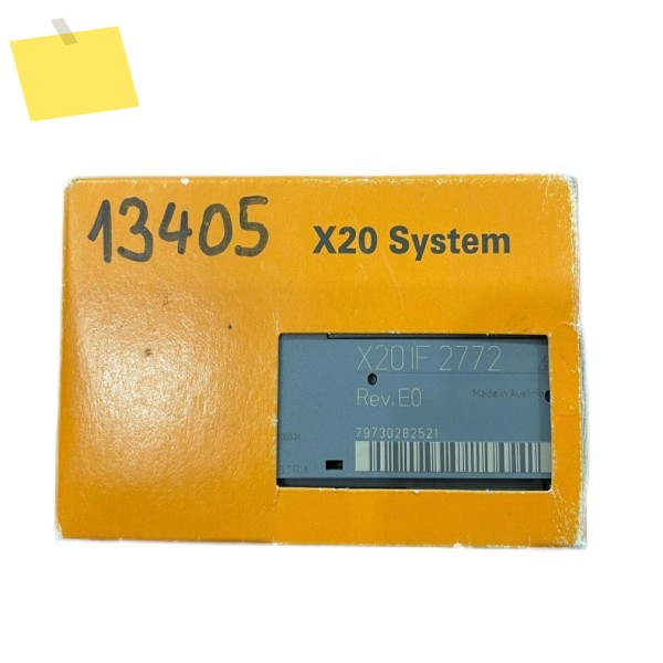 Plc 프로그램 X20IF2772 인터페이스 모듈, 새 제품 , 최고의 제안을 위해 제품 이미지