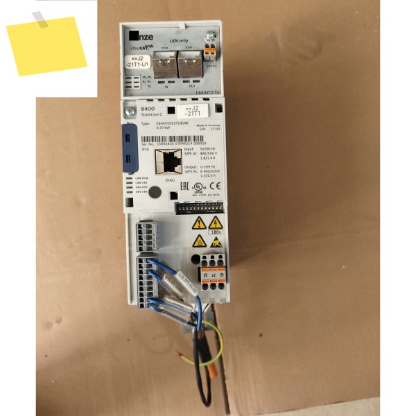 E84AVSCE3714SX0 0.37KW Lenze용 인버터, 상태 양호 제품 이미지