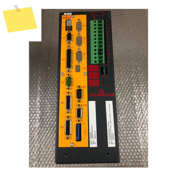 기존 Baumuller BUM60-VC-BC-0074 서보 드라이브 제품 이미지