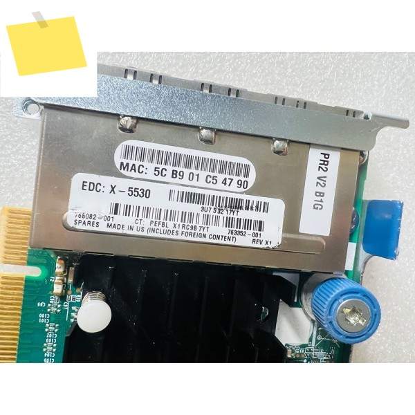 HP 4포트 10기가비트 네트워크 어댑터용 536FLR-T 764302-B21 스위치 제어 신호 센서 제품 이미지