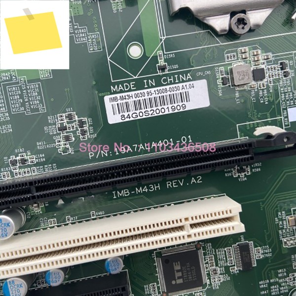IMB-M43H REV. A2 ADLINK 다중 시리얼 포트 5 PCI 슬롯 지원 6세대 I3 I7 CPU 완벽한 작동 제품 이미지