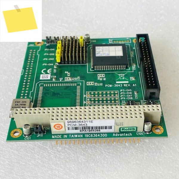 4포트 RS232 PC104 직렬 카드 PCM-3643 REV A1 완벽한 작동 제품 이미지