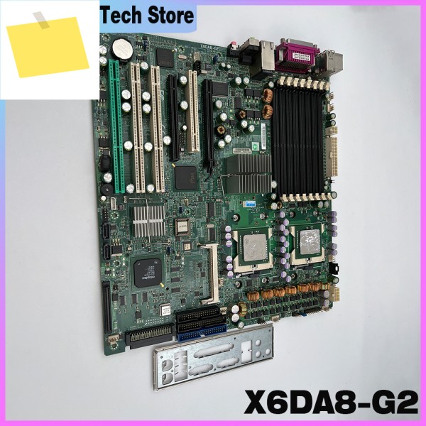 Supermicro E7525 604용 워크스테이션 마더보드 완전히 테스트된 X6DA8-G2 제품 이미지