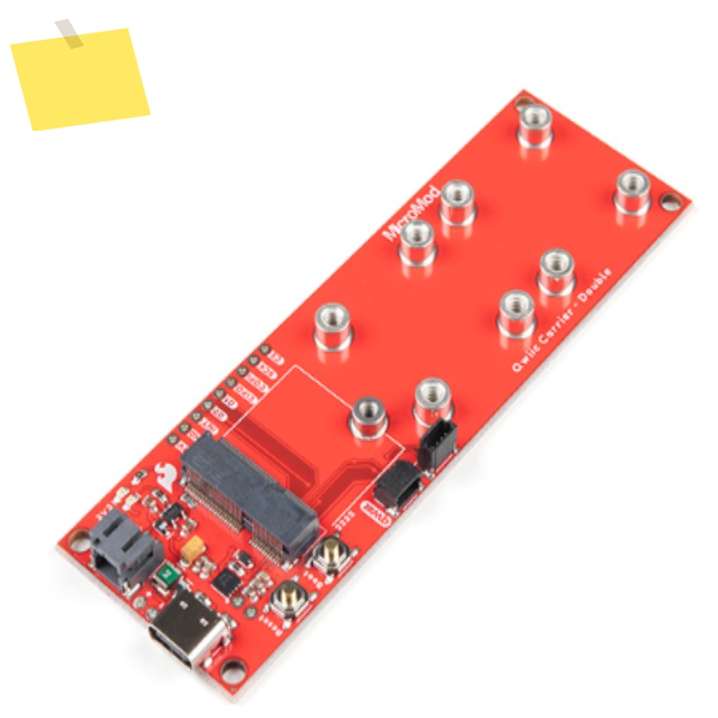 DEV-17724 SparkFun 마이크로모드 Qwiic 캐리어 보드-더블 제품 이미지