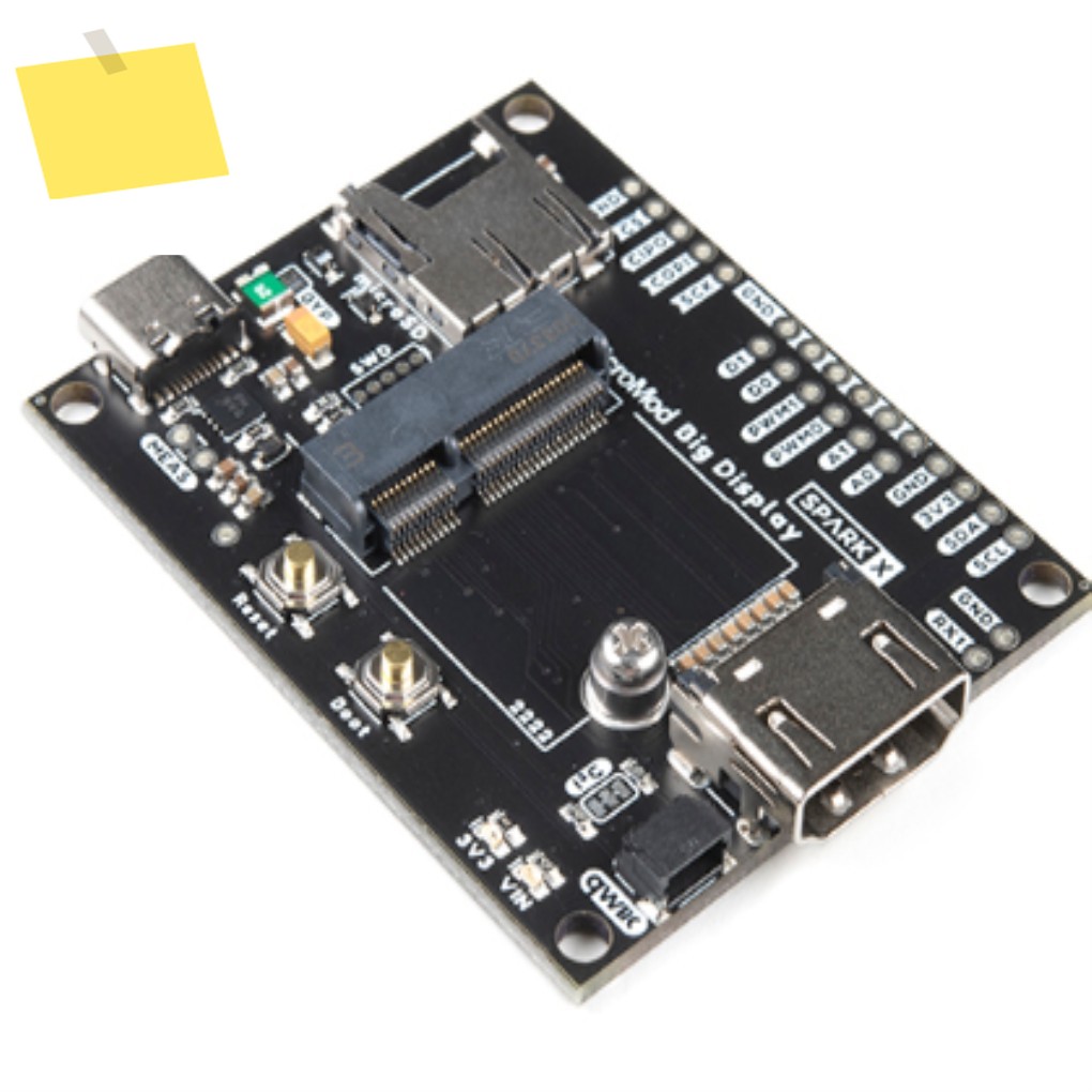 MicroMod 대형 디스플레이 캐리어 보드 SPX-17718 제품 이미지